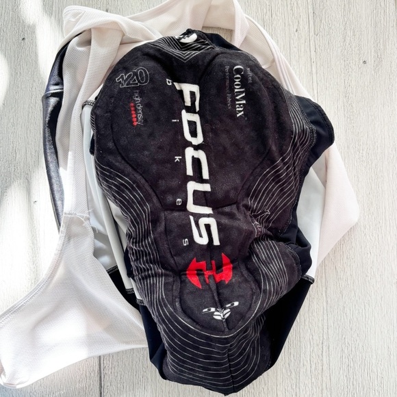 GSG Men’s Bib Cycling Shorts FOCUS BIKES FI’ZI:K 120 High Density Italy Size XL - Picture 10 of 10